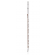 One-mark pipette, enlarged form, QUALICOLOR, COLOR CODE, class AS 