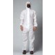 OVERALL W/ HOOD MONOTEX WHITE S. XL 
