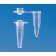 TUBE PCR PP CLEAR 0.5ML WITH FLAT CAP 