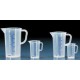 JUG L-FORM PP BLUE GRAD.+HANDLE 2000ML 