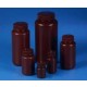 BOTTLE HDPE 500ML AMBER WIDE MOUTH 
