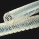 TUBING,BRAIDED,PVC,6.4MM BORE, 