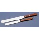 SPATULA W/WOODEN HANDLE SS L 165MM 