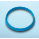 DURAN® YOUTILITY Pouring Ring for DURAN® laboratory glass bottles with DIN thread GL45, Cyan Polypropylene