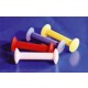 STIR BARS DOUBLE ENDED 35X8 YELLOW 