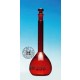 FLASK VOL.250ML NS14/23 GLASS STOPPER CC 