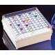 BOX STORAGE 10X10 VIALS WHITE 