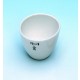 Porcelain crucibles,low form,cap. 29ml diam. 50 mm,height 32 mm 