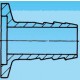 NOZZLE HOSE ALUMINIUM KF DN 25/ DN 8 