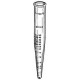 KIMAX CENTRIFUGE TUBE, 12.5ML, GRADUATED , API capacity 12.5 mL, O.D. x L 17 mm x 118 mm,