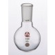 ROUND-BOTTOM FLASK, 10ML, S.T. 14/20 capacity 10 mL, Joint: ST/NS 14/20,
