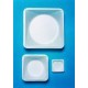 DISPOSABLE POLYSTYRENE WEIGHING DISHES, 3 1/2 X 3 1/2 X 1IN 