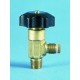 Lecture-bottle valve, CGA inlet 180M/110F, brass Lecture-bottle valve, CGA inlet 180M/110F, brass CGA Inlet for 180M/110F, brass,