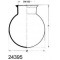 FLASK 6L ROUND BOTTOM FLAT FLANGE 138MM