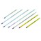 LLG-Thermometer, general purpose -10...+200:1°C stemform, red filling, capillaries white backed, length 300 mm, immersion depth
