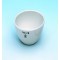 Porcelain crucibles,low form,cap. 29ml diam. 50 mm,height 32 mm