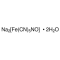 SODIUM NITROFERRICYANIDE(III) DIHYDRATE,  99%, A.C.S. REAGENT