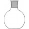 QUICKFIT FLAT-BOTTOM FLASK, 1000ML, 24/2 9 SOCKET